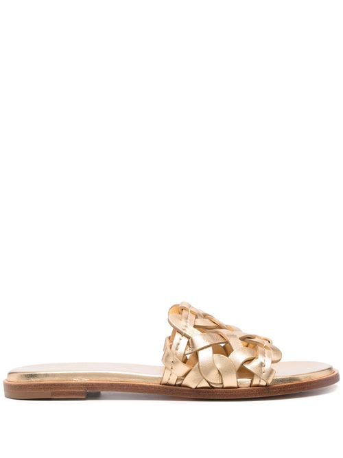 Gold-tone sandal GIANVITO ROSSI | G1597005CUONSWMEKO